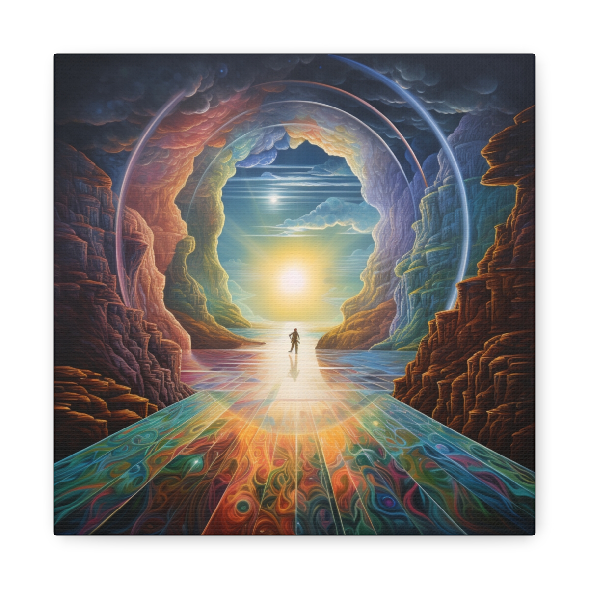 Spiritual Art: Journey Across Lifetimes