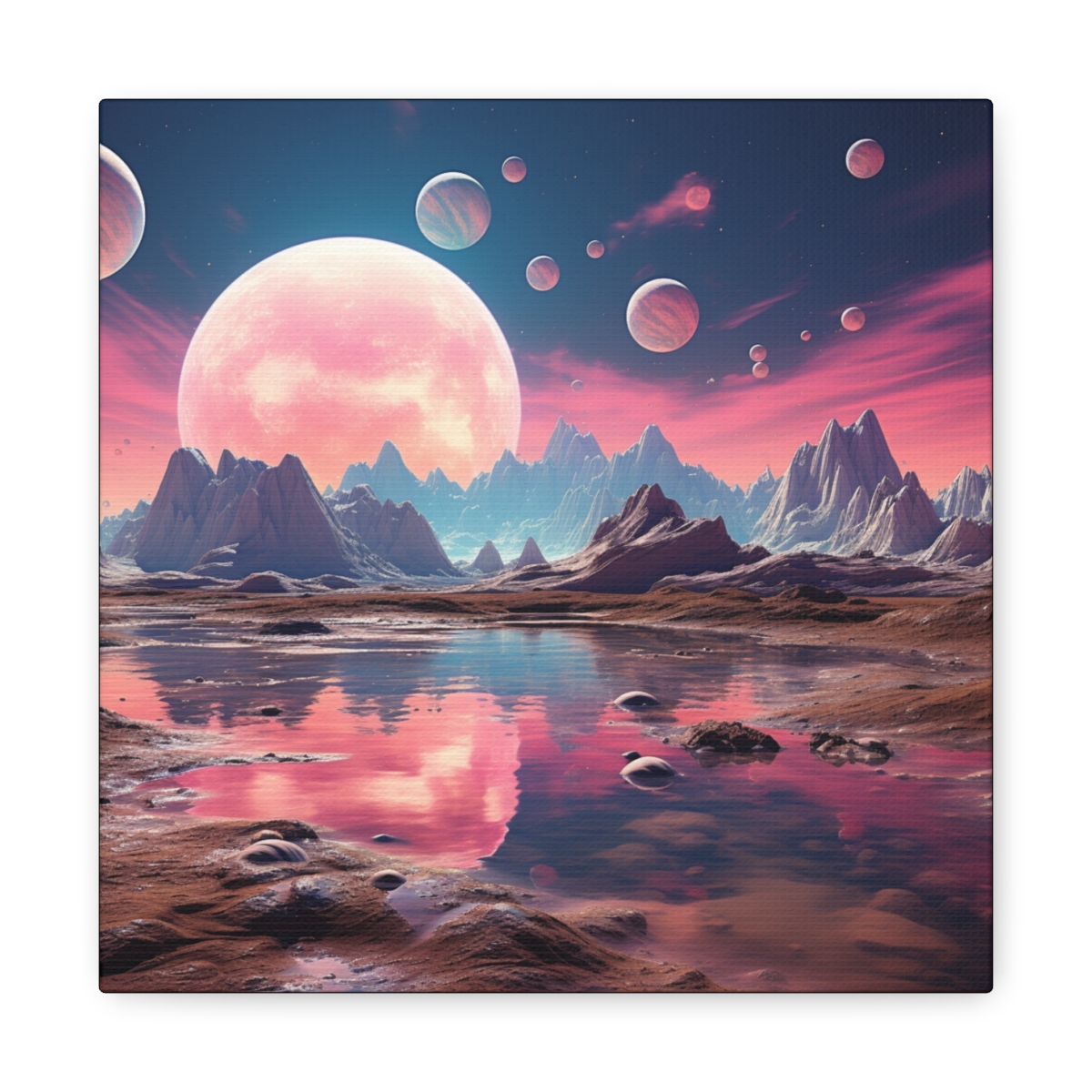 Surreal Space Art: Planet Unknown
