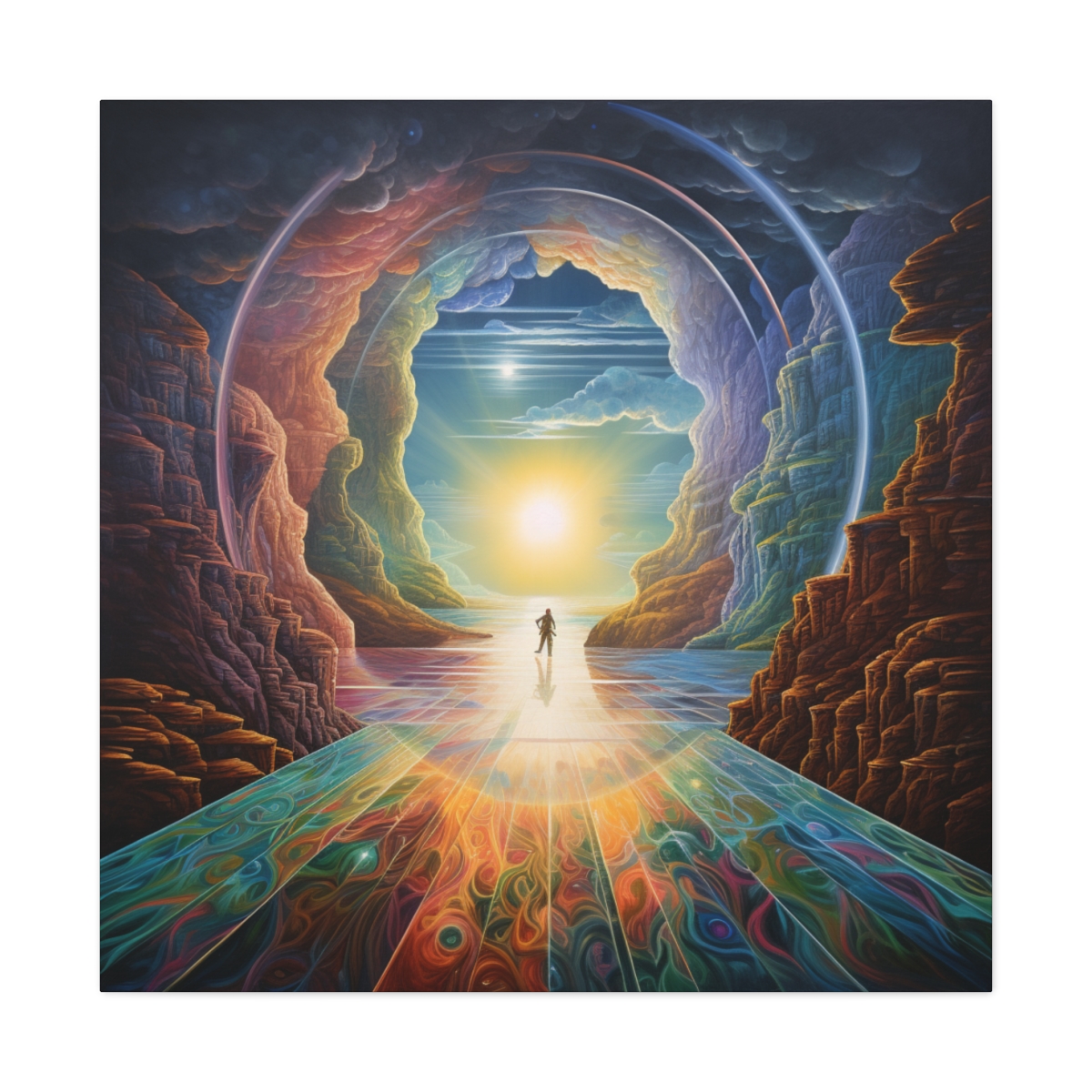 Spiritual Art: Journey Across Lifetimes