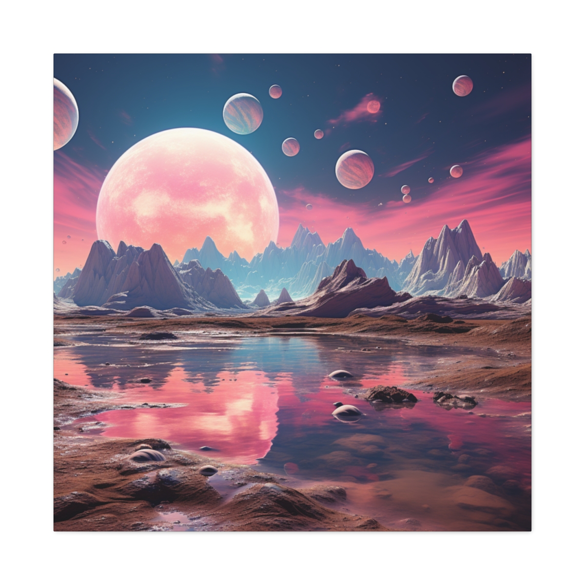 Surreal Space Art: Planet Unknown