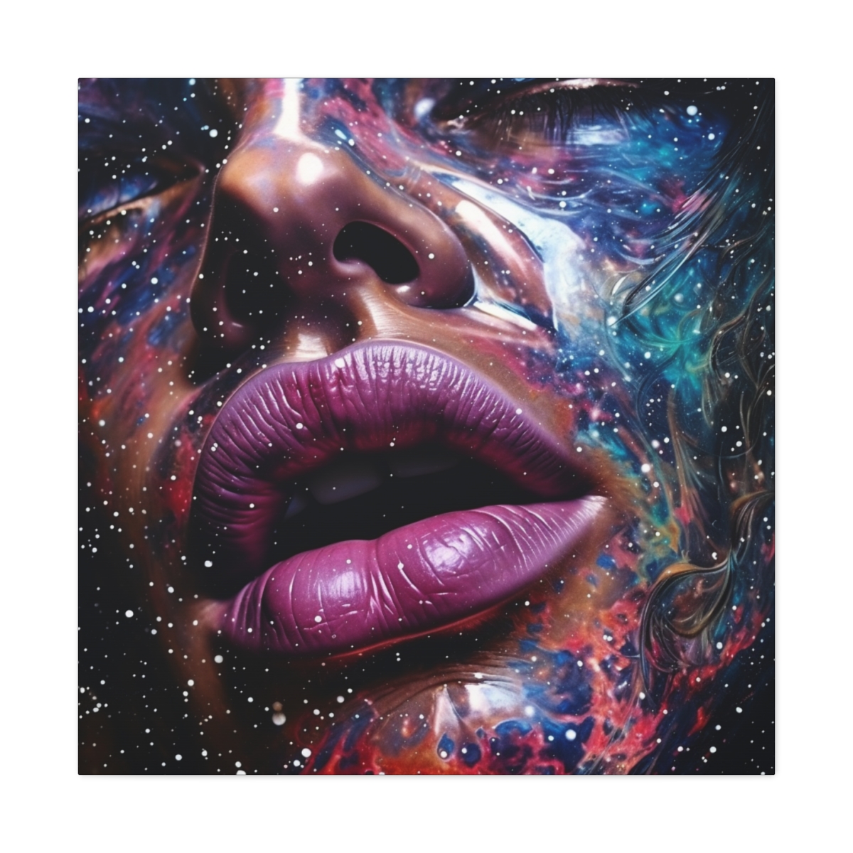 Love Art Canvas Print: Dissolved