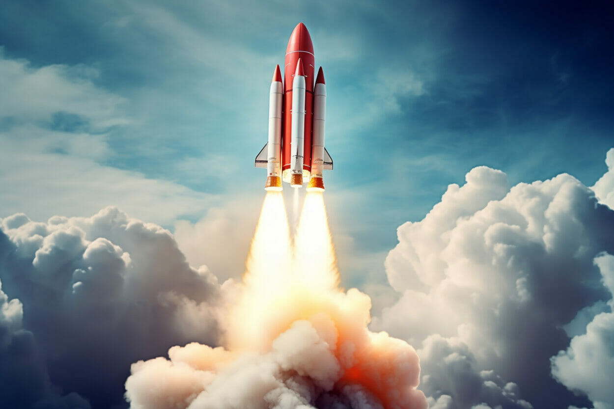 rockets as symbols of growth